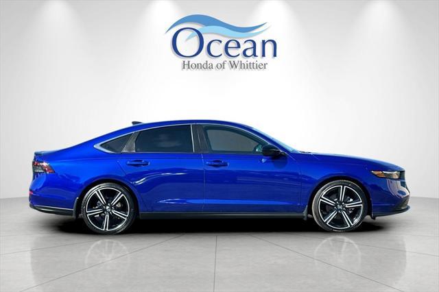 used 2023 Honda Accord Hybrid car, priced at $28,378