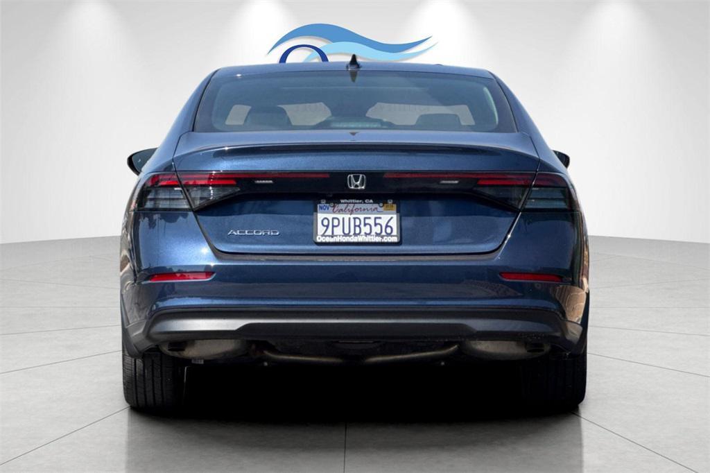 used 2024 Honda Accord car, priced at $25,125