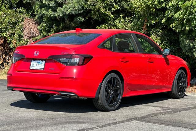 new 2025 Honda Civic Hybrid car, priced at $30,100