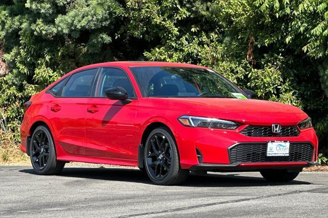 new 2025 Honda Civic Hybrid car, priced at $30,100