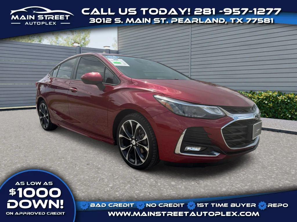 used 2019 Chevrolet Cruze car, priced at $12,995