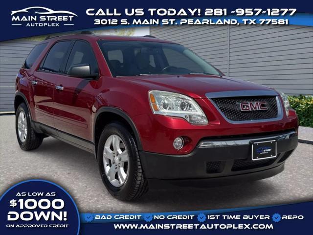 used 2010 GMC Acadia car, priced at $8,500