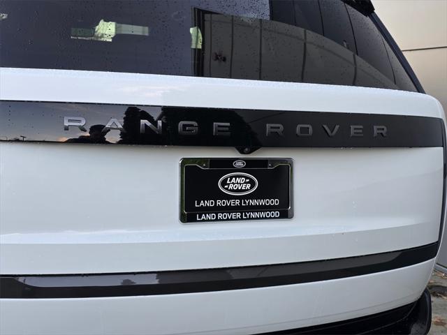 new 2025 Land Rover Range Rover car, priced at $120,955