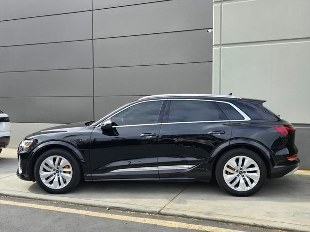 used 2023 Audi e-tron S car, priced at $42,220