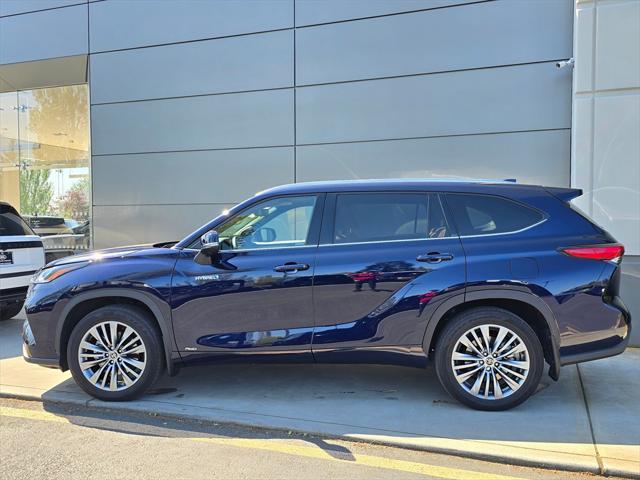 used 2021 Toyota Highlander Hybrid car, priced at $48,520