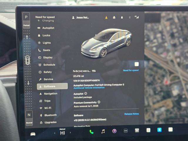 used 2023 Tesla Model S car, priced at $49,350