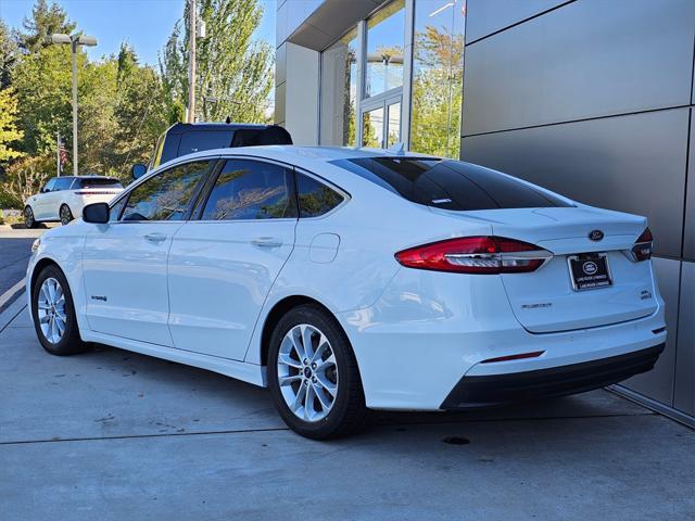 used 2019 Ford Fusion Hybrid car, priced at $15,295