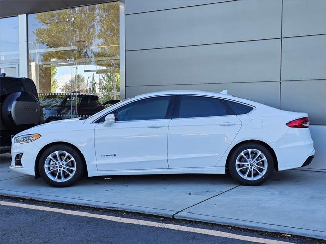 used 2019 Ford Fusion Hybrid car, priced at $15,295