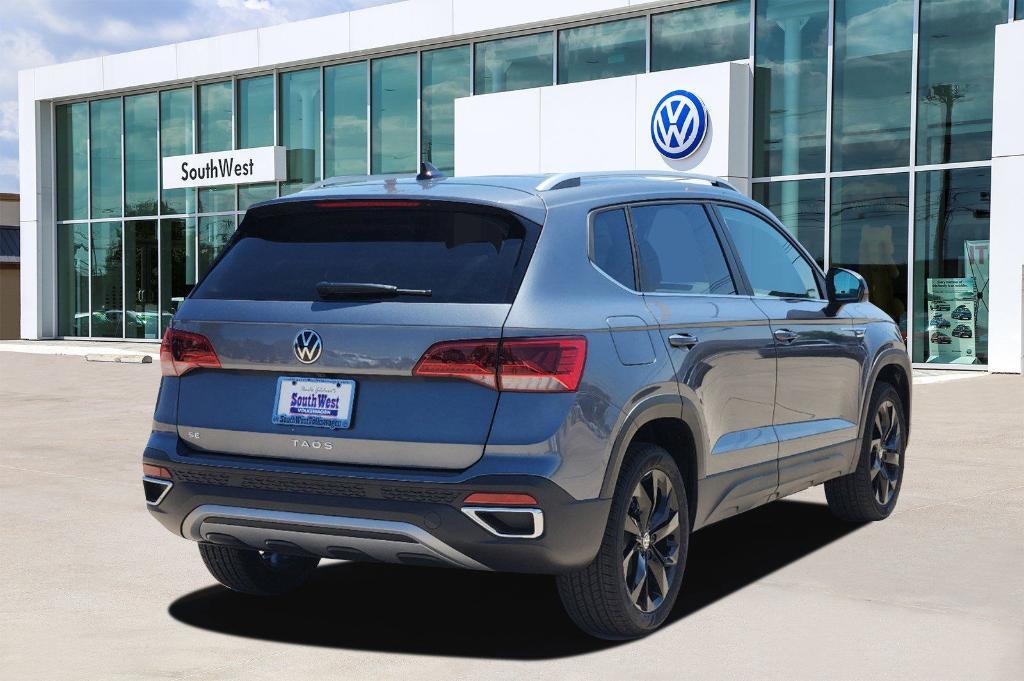 used 2023 Volkswagen Taos car, priced at $29,071