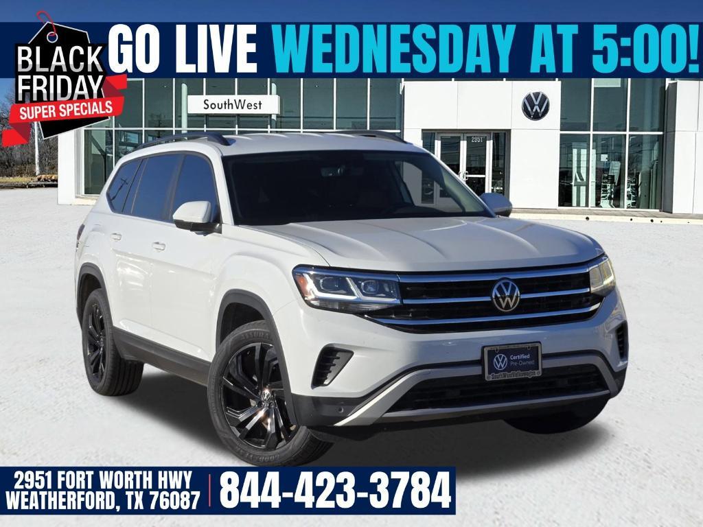 used 2023 Volkswagen Atlas car, priced at $24,806