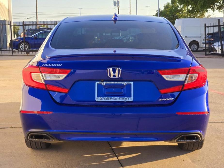 used 2020 Honda Accord car, priced at $18,516