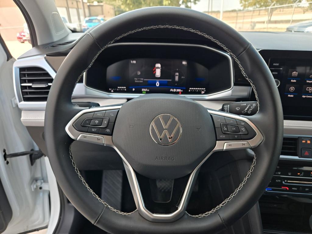 new 2025 Volkswagen Taos car, priced at $24,388