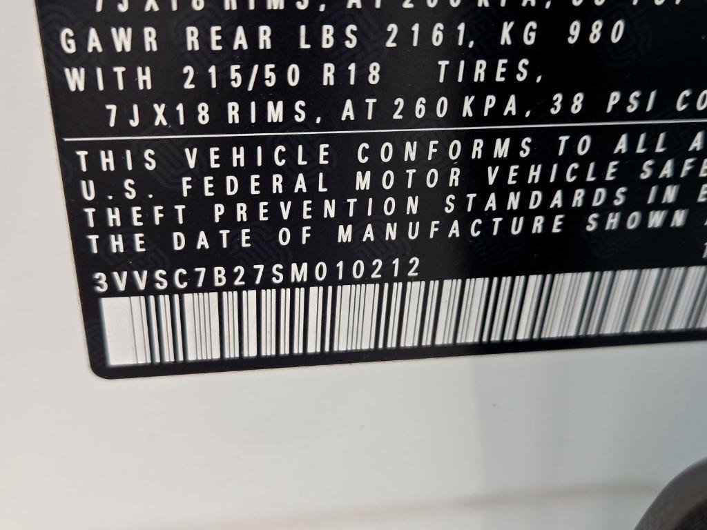 new 2025 Volkswagen Taos car, priced at $24,388