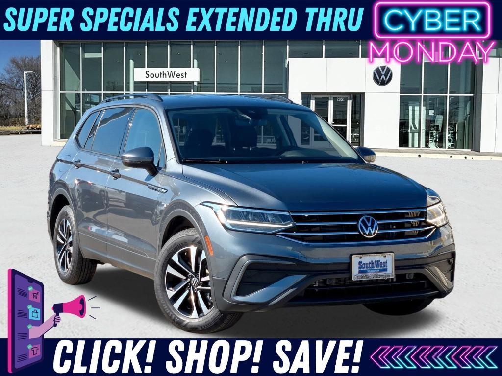 new 2024 Volkswagen Tiguan car, priced at $26,322