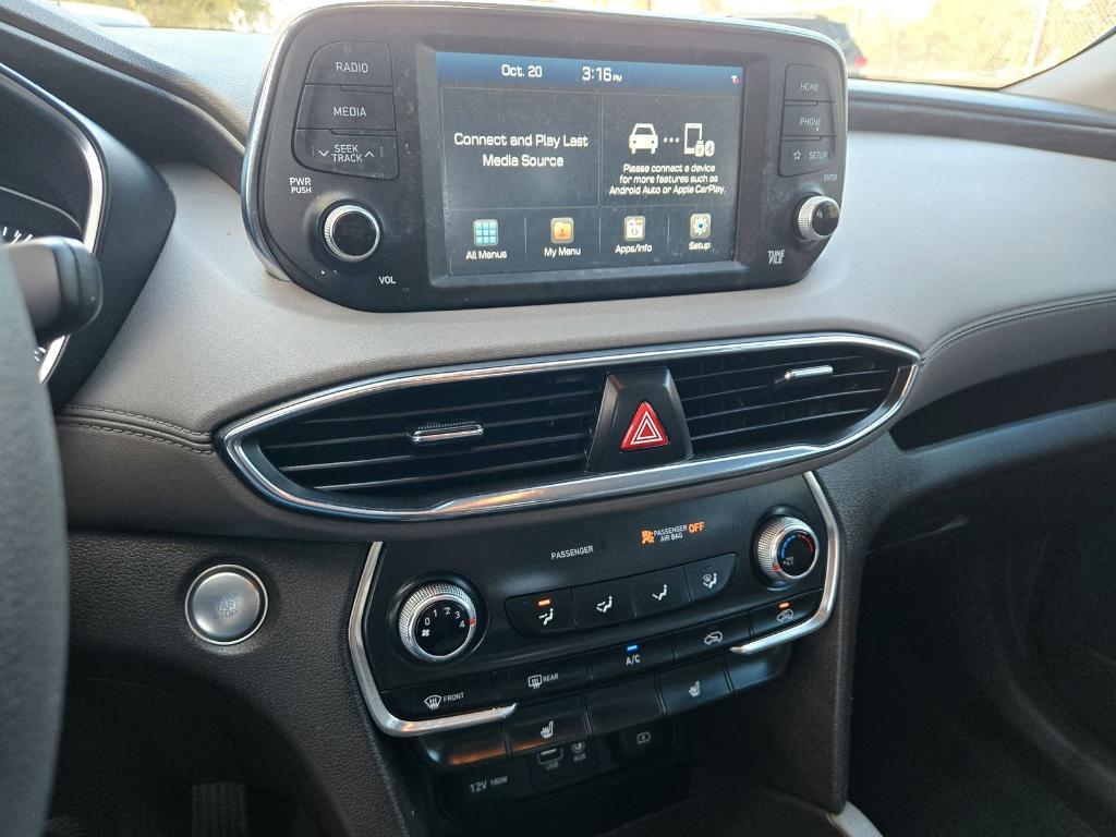 used 2019 Hyundai Santa Fe car, priced at $12,998