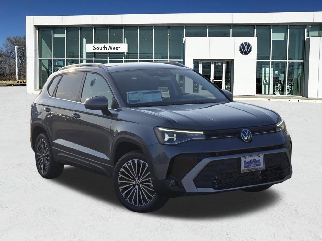 new 2025 Volkswagen Taos car, priced at $26,678