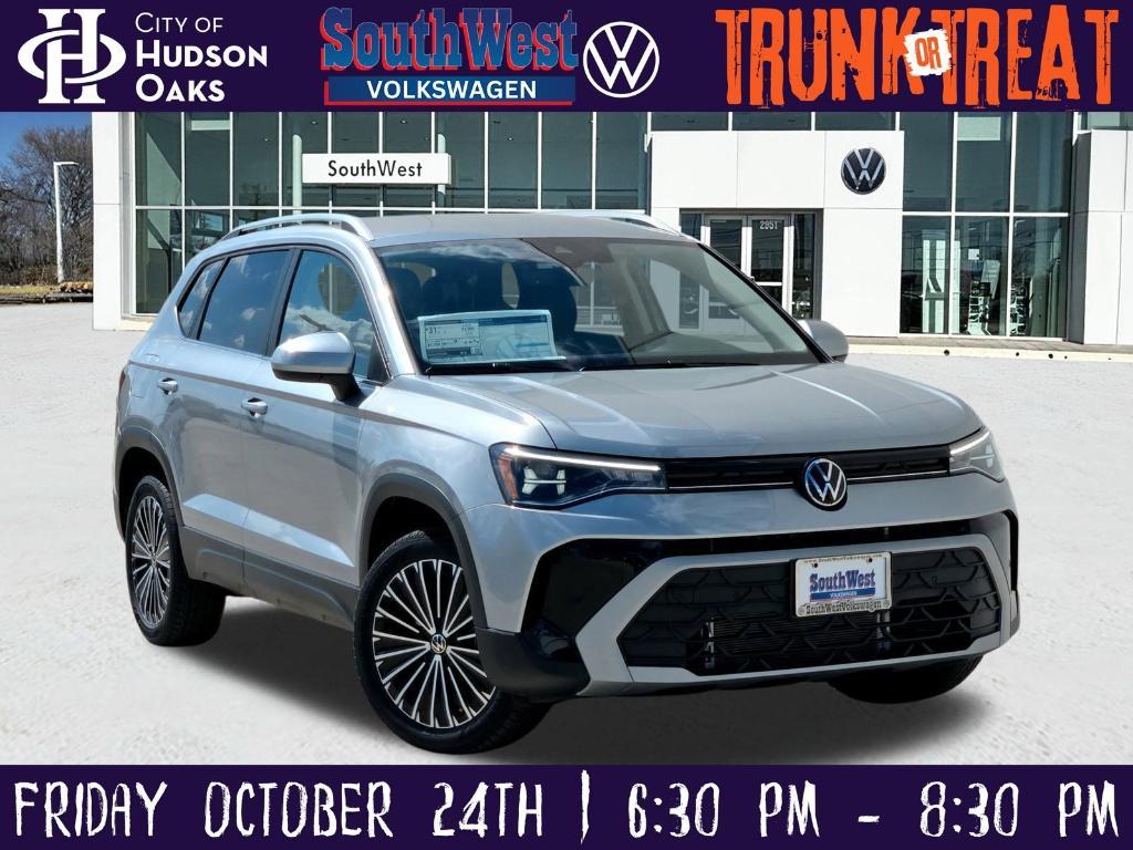 new 2025 Volkswagen Taos car, priced at $28,134