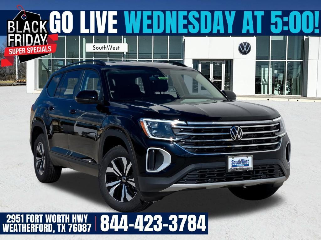 new 2026 Volkswagen Atlas car, priced at $39,371