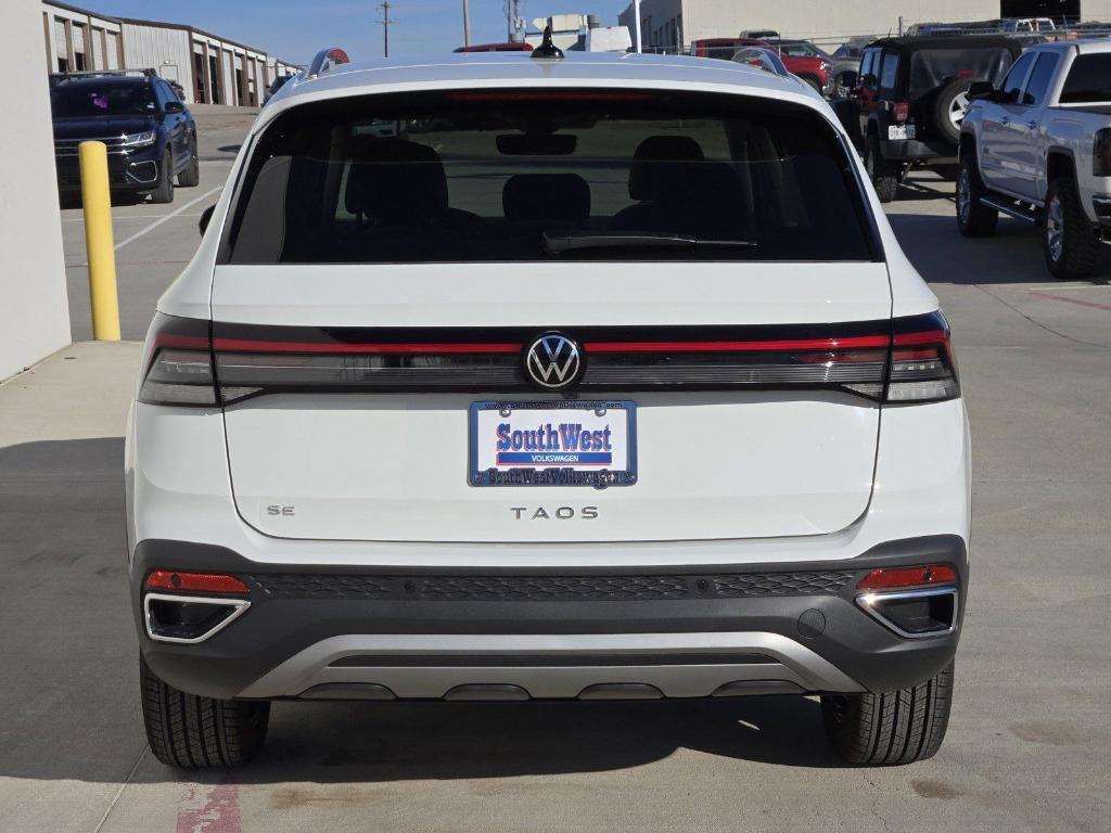 new 2025 Volkswagen Taos car, priced at $28,133