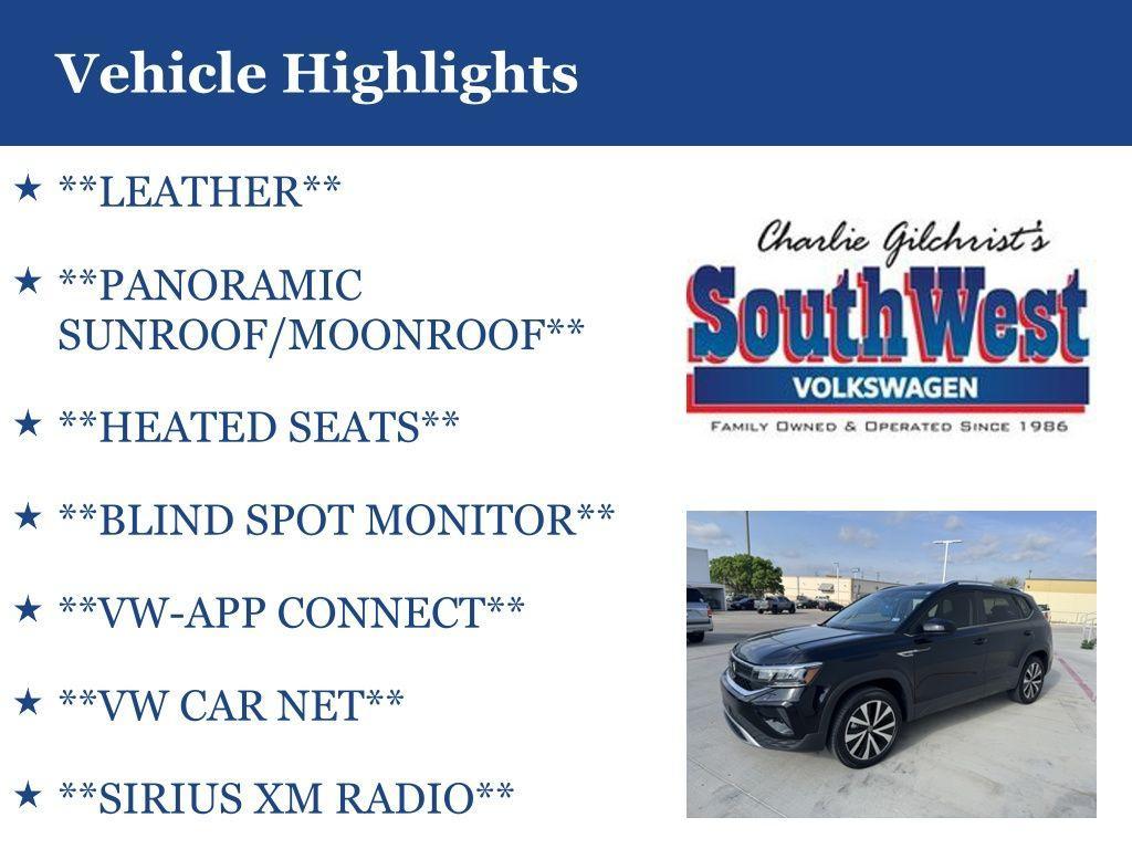 used 2022 Volkswagen Taos car, priced at $21,909