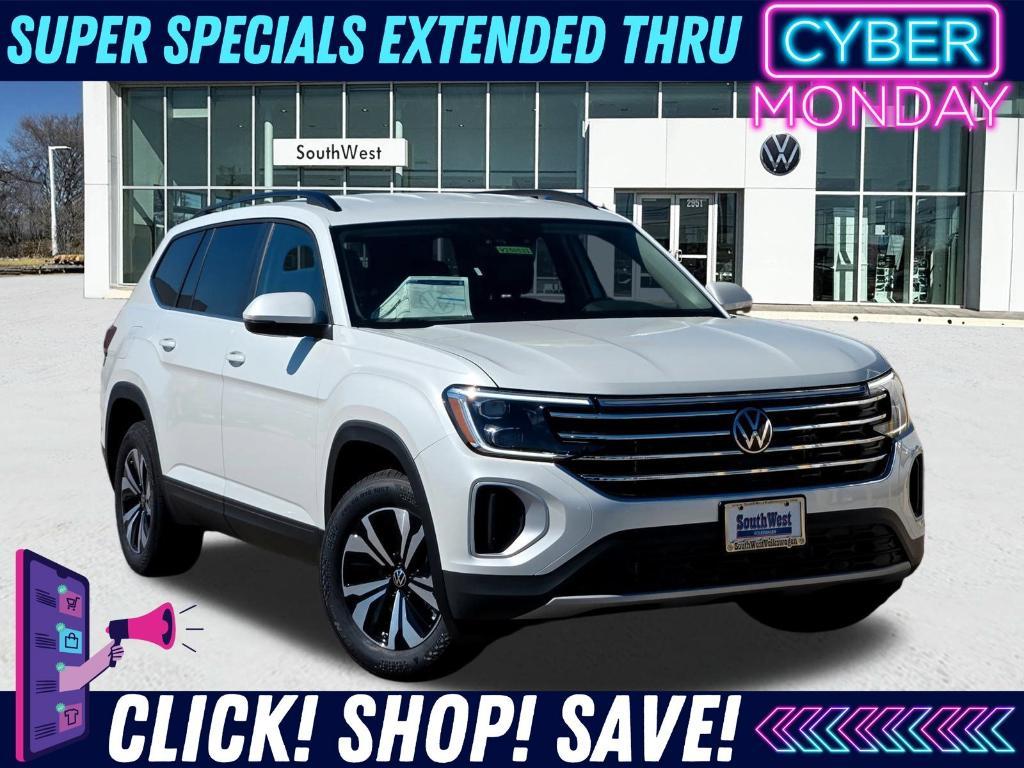 new 2026 Volkswagen Atlas car, priced at $39,844