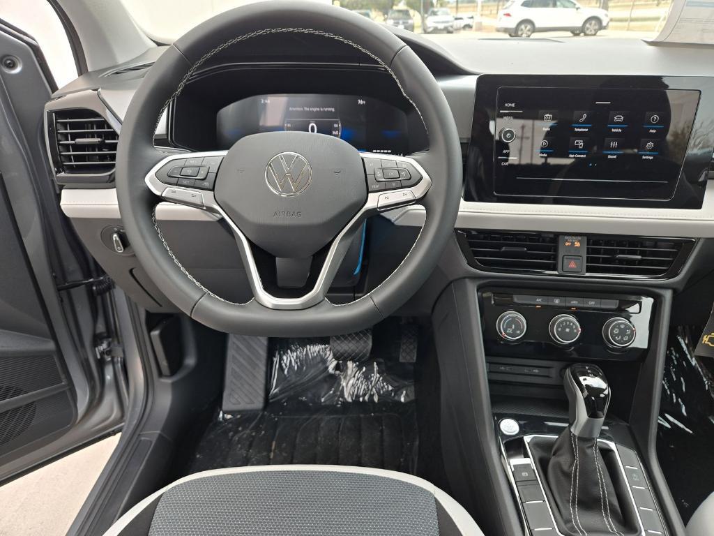 new 2025 Volkswagen Taos car, priced at $26,217