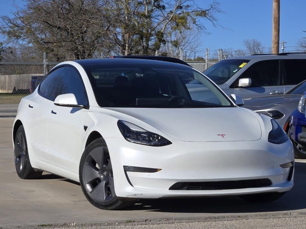 used 2021 Tesla Model 3 car, priced at $24,448