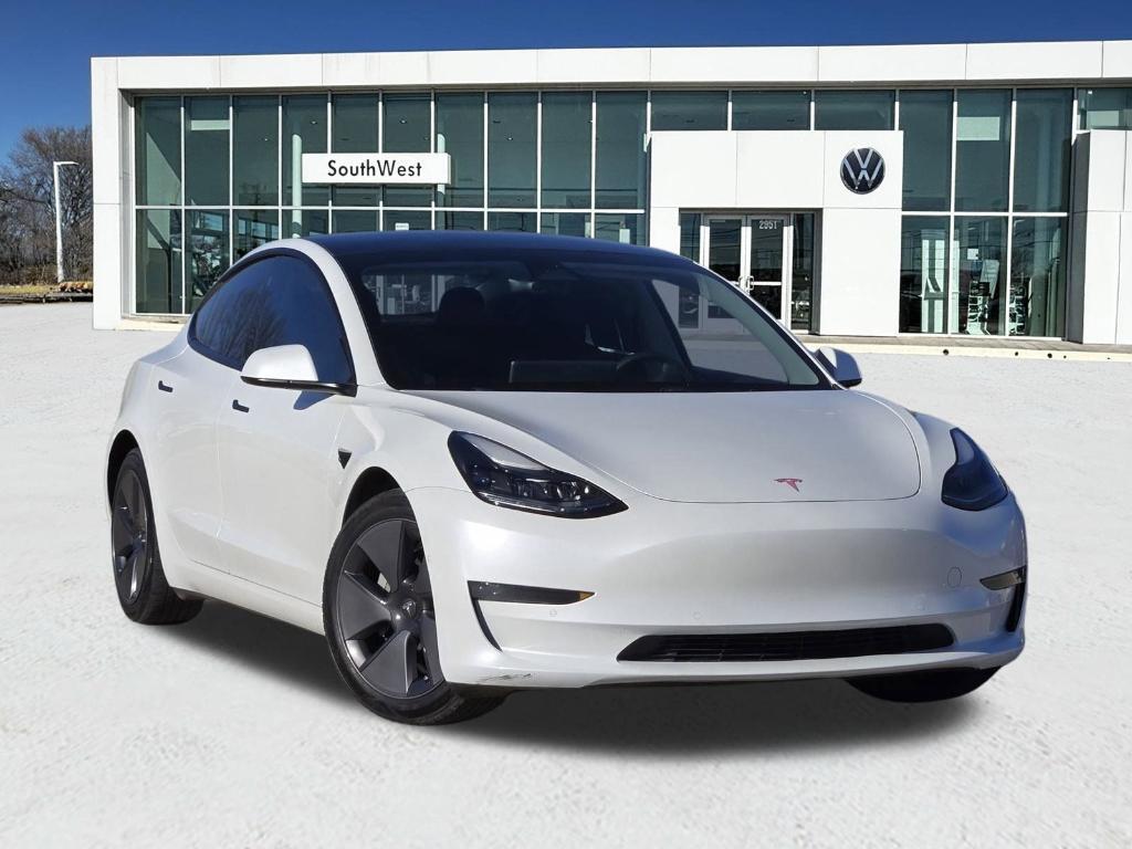 used 2021 Tesla Model 3 car, priced at $24,448