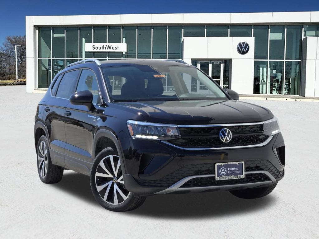 new 2024 Volkswagen Taos car, priced at $24,328