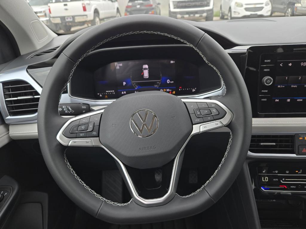 new 2025 Volkswagen Taos car, priced at $25,002