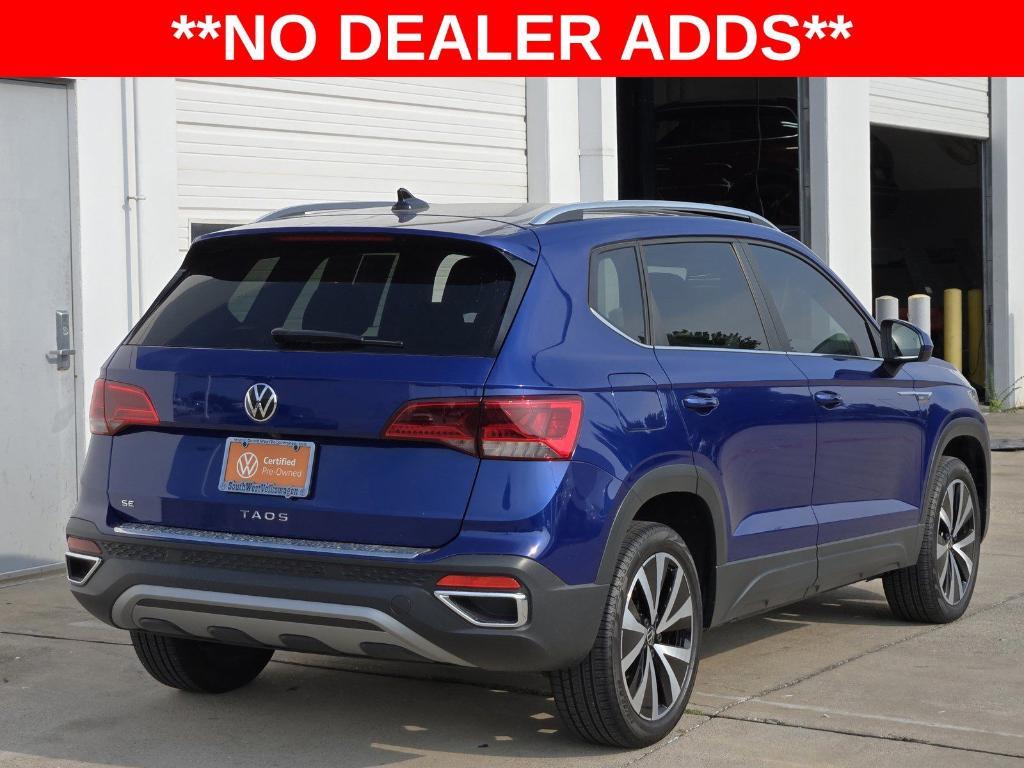 used 2023 Volkswagen Taos car, priced at $31,479