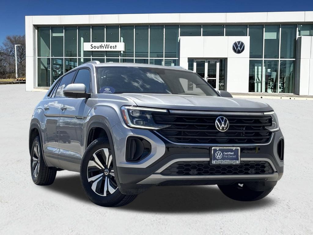 used 2024 Volkswagen Atlas Cross Sport car, priced at $30,568