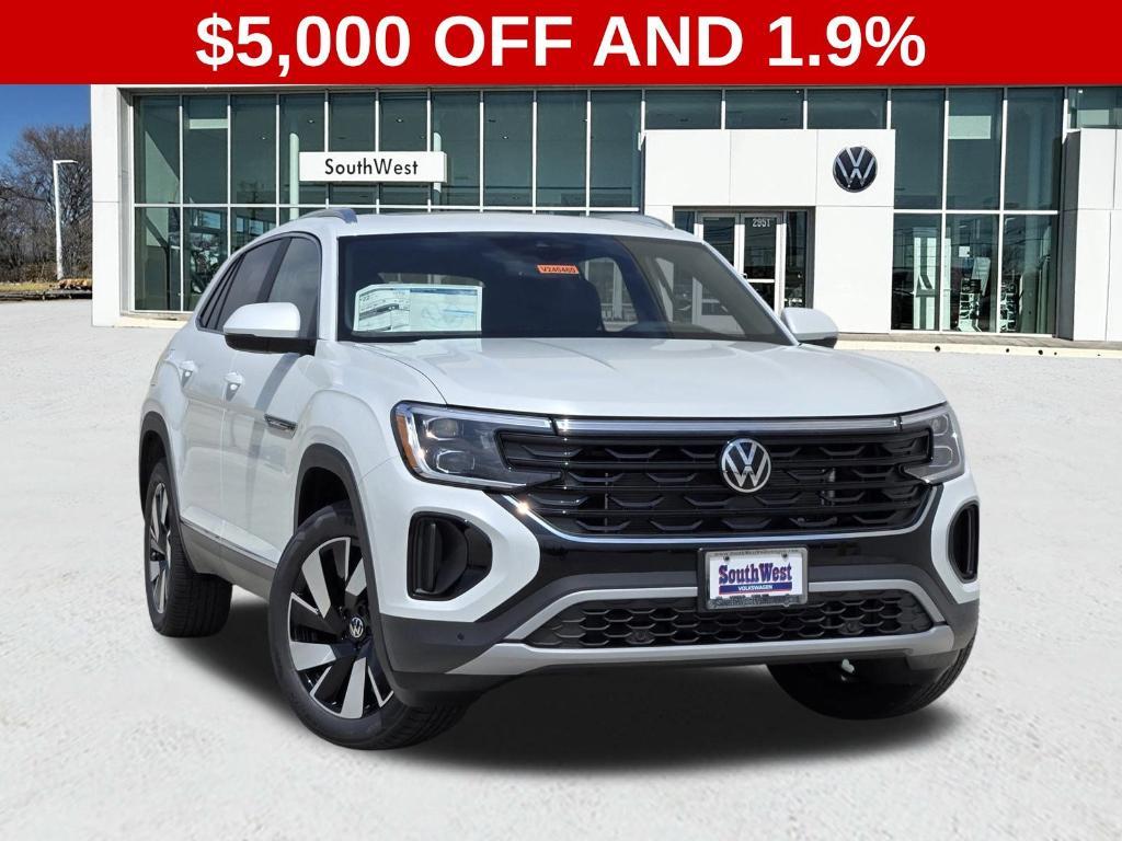 new 2024 Volkswagen Atlas Cross Sport car, priced at $41,659