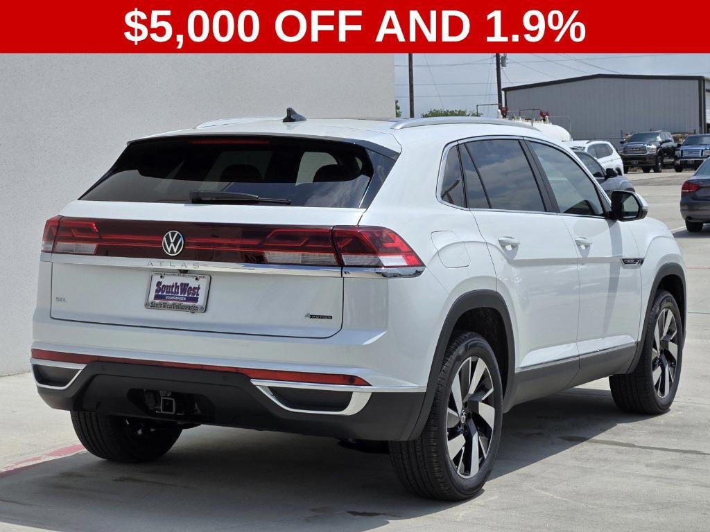 new 2024 Volkswagen Atlas Cross Sport car, priced at $41,659