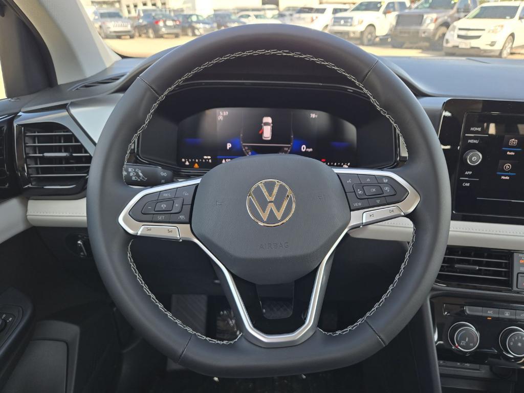 new 2025 Volkswagen Taos car, priced at $26,271