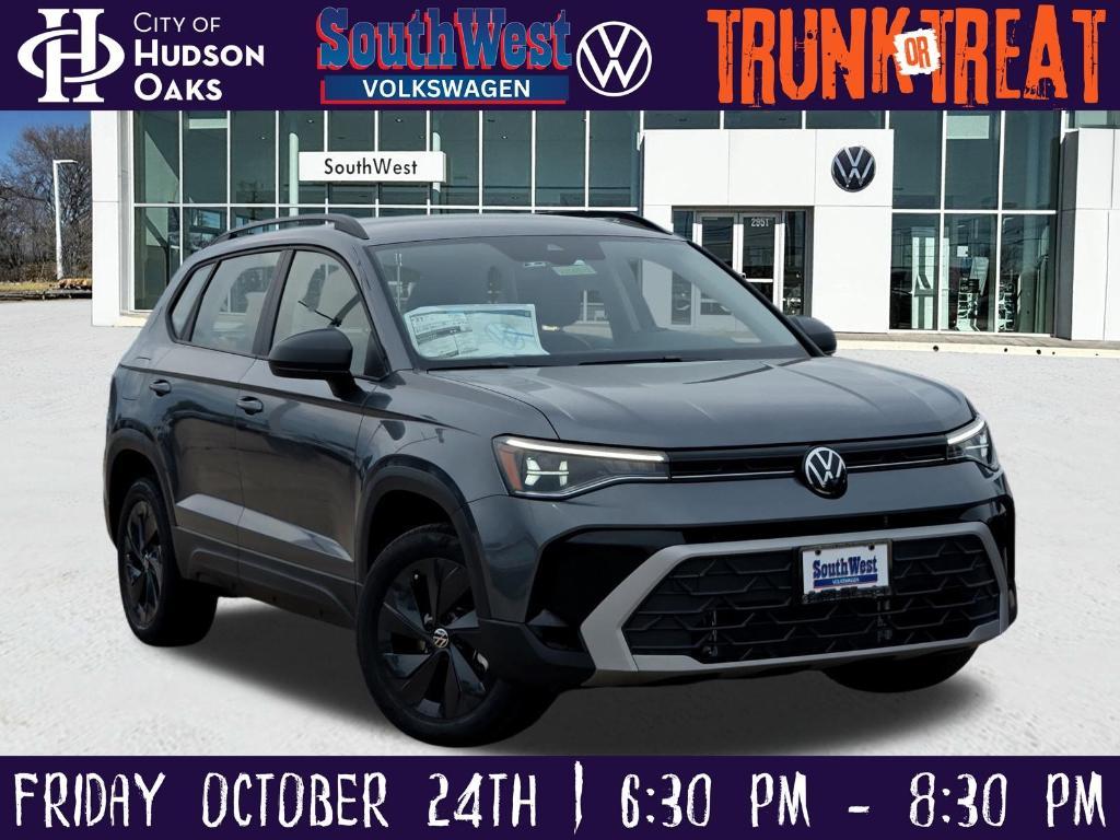 new 2025 Volkswagen Taos car, priced at $26,502