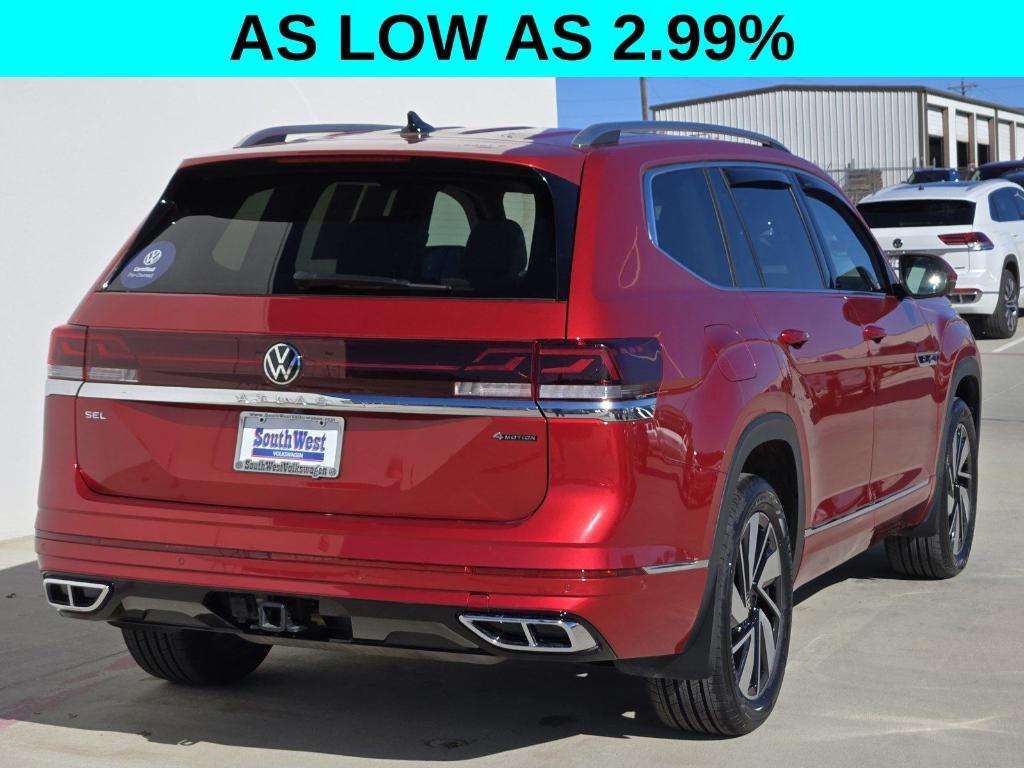 used 2024 Volkswagen Atlas car, priced at $43,334