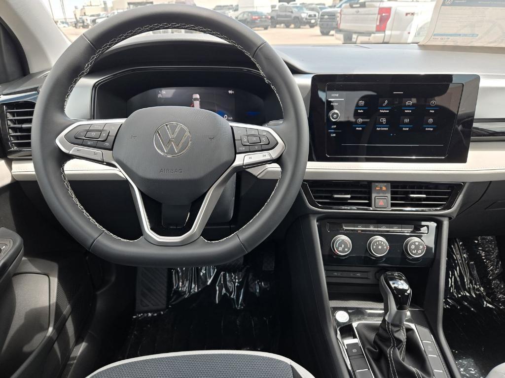 new 2025 Volkswagen Taos car, priced at $26,502