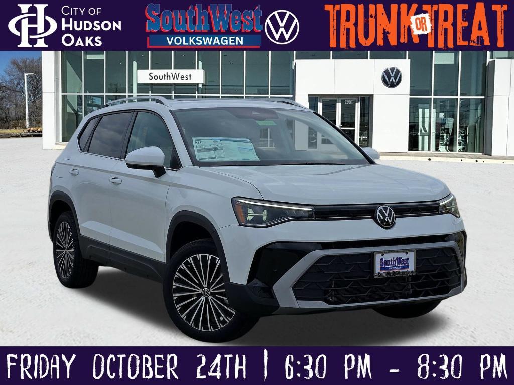 new 2025 Volkswagen Taos car, priced at $29,281