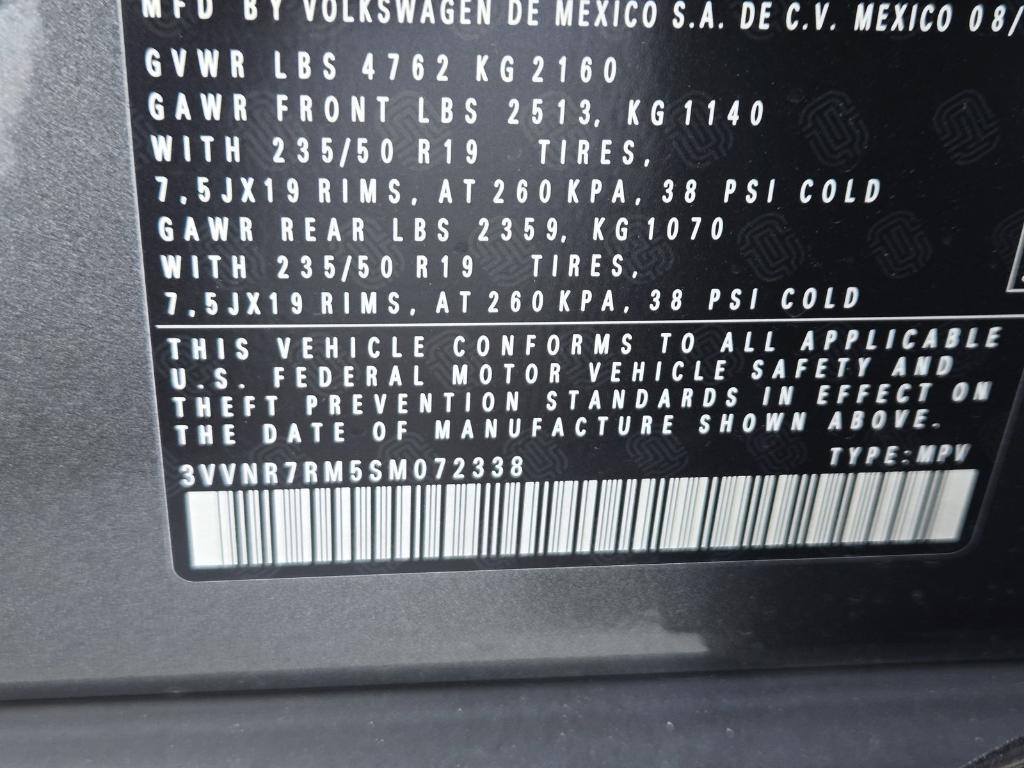 new 2025 Volkswagen Tiguan car, priced at $31,579