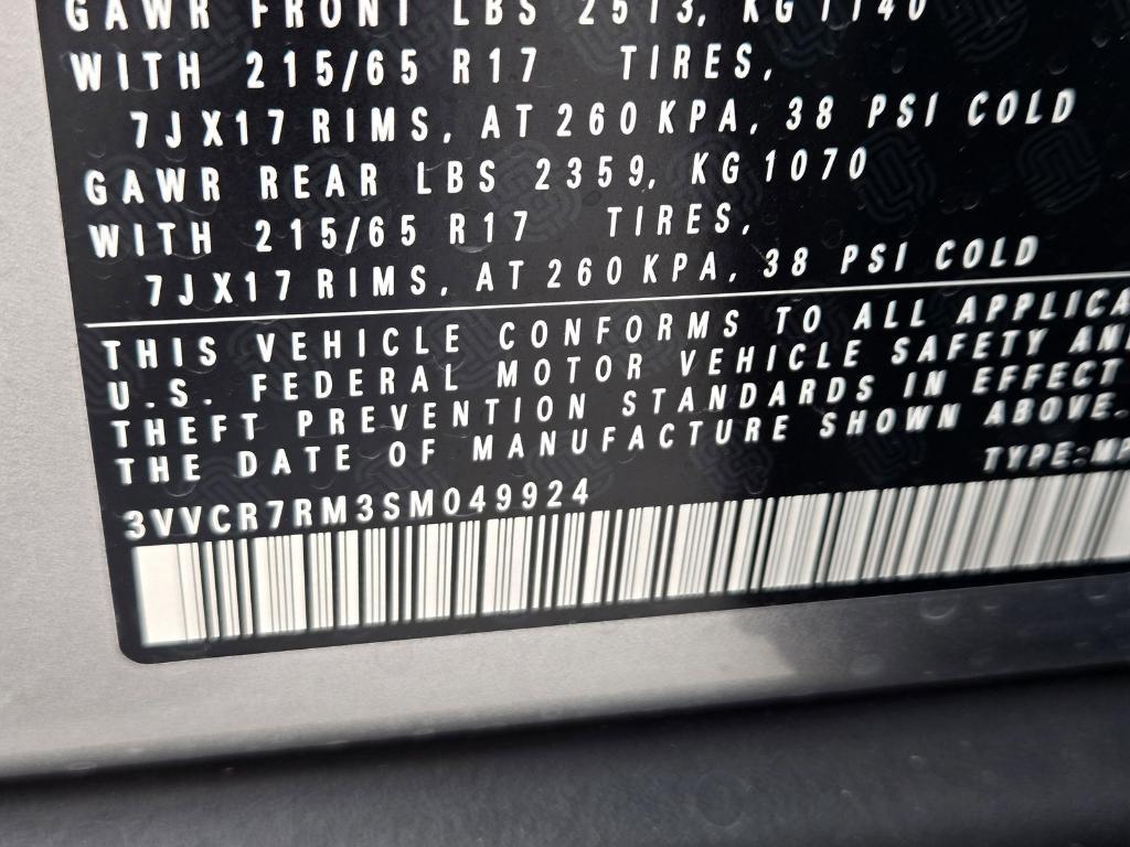 new 2025 Volkswagen Tiguan car, priced at $30,216