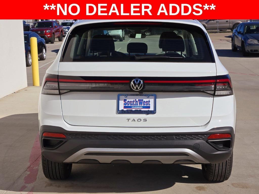 new 2025 Volkswagen Taos car, priced at $26,019