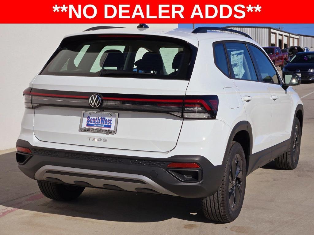 new 2025 Volkswagen Taos car, priced at $26,019