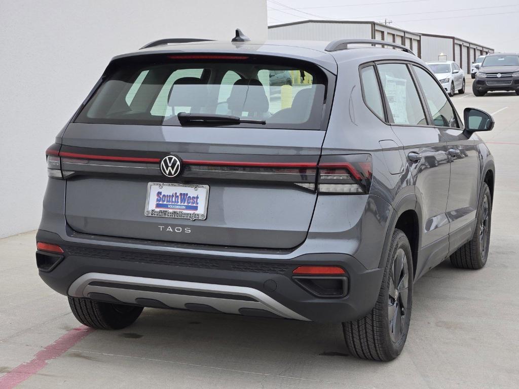 new 2025 Volkswagen Taos car, priced at $26,002