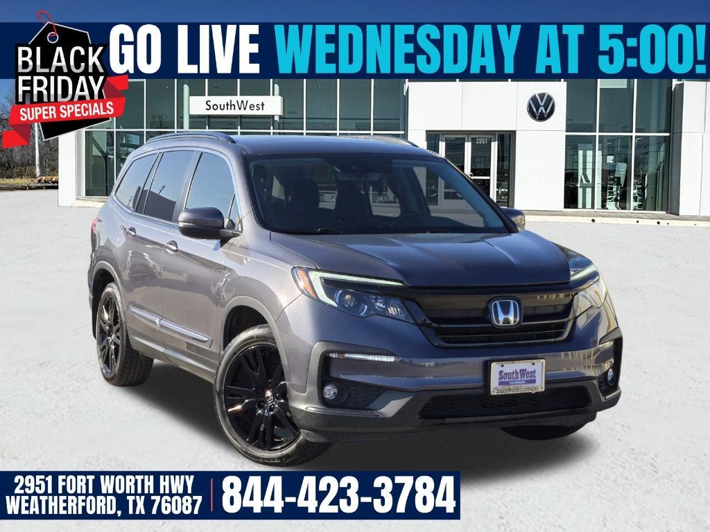 used 2021 Honda Pilot car, priced at $23,115