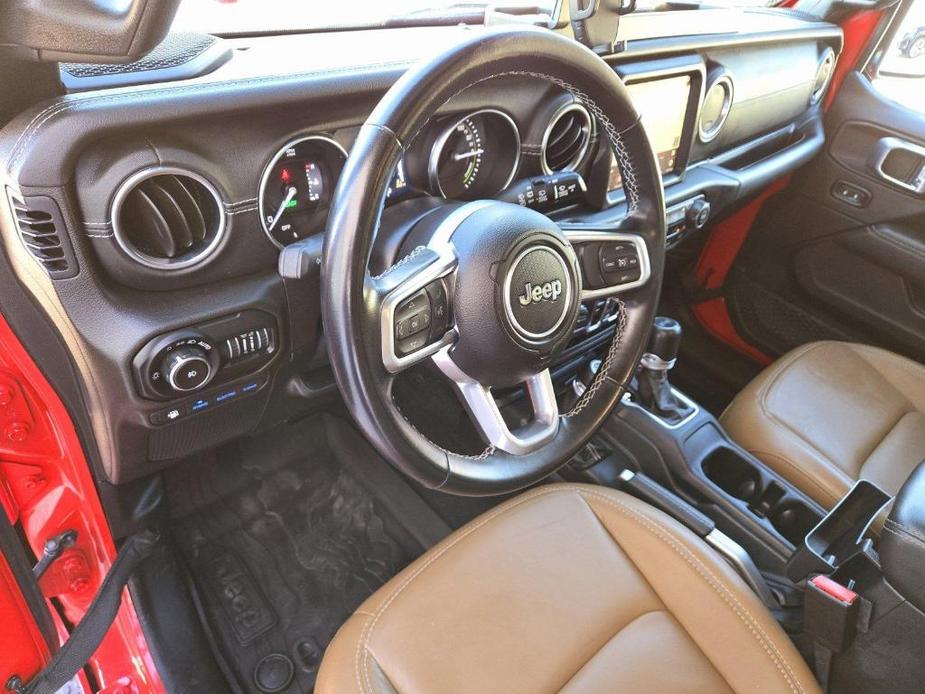 used 2021 Jeep Wrangler Unlimited 4xe car, priced at $33,215