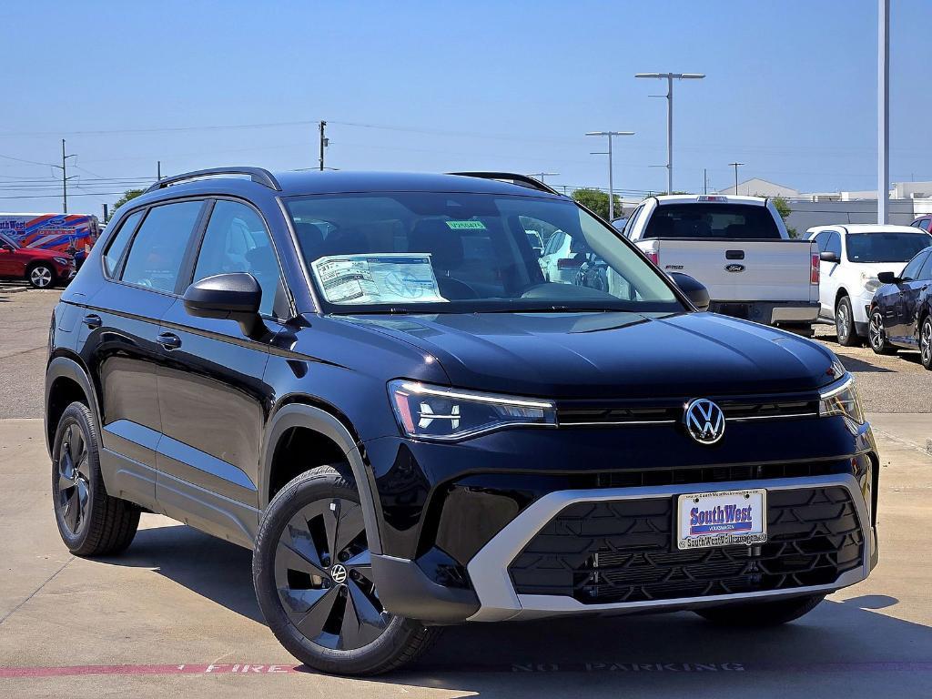 new 2025 Volkswagen Taos car, priced at $26,491