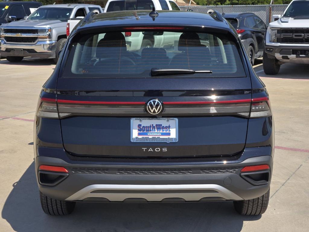 new 2025 Volkswagen Taos car, priced at $26,491