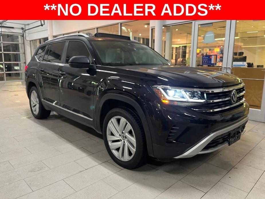 used 2021 Volkswagen Atlas car, priced at $29,827