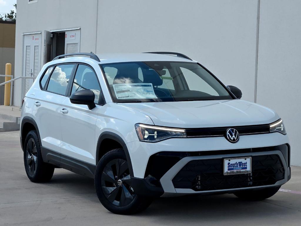 new 2025 Volkswagen Taos car, priced at $26,502